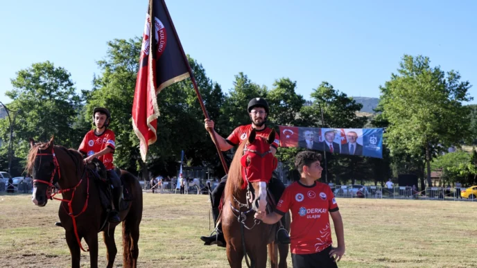 Kocaeli Derince’de cirit gösterileri nefes kesti