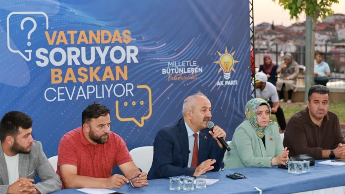 Kocaeli Gebze’de mahalle buluşmaları yoğun ilgi görüyor