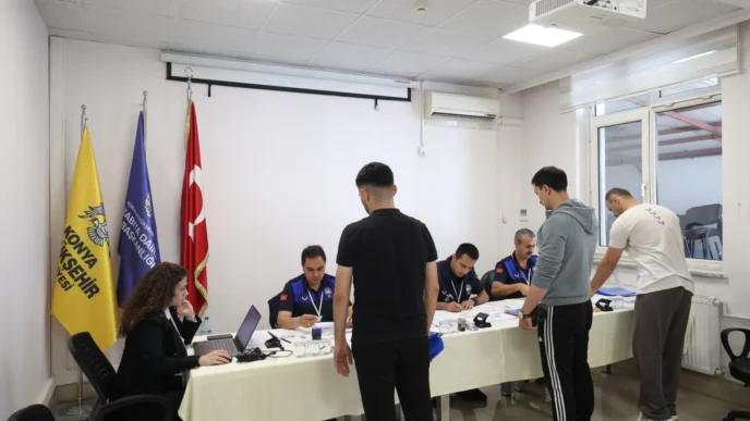 Konya'da zabıta alımı başvuruları devam ediyor
