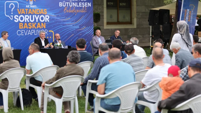 Konya Selçuklu’da Başkan Pekyatırmacı vatandaşlarla buluştu