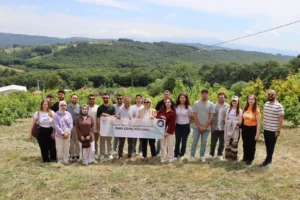 KOÜ öğrencileri İpekböceği Kozaevi’nde üretim sürecini yerinde inceledi