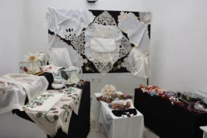Kütahya’da el sanatları kursiyerlerinden yıl sonu sergisi
