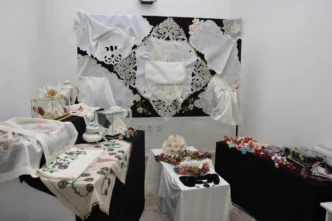 Kütahya’da el sanatları kursiyerlerinden yıl sonu sergisi