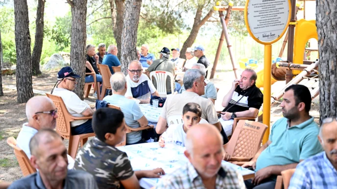 Mersin’de Babalar Günü’nde vefa buluşması