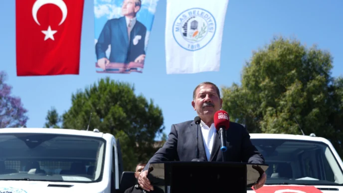 Muğla Milas'ta araç filosuna 7 takviye daha