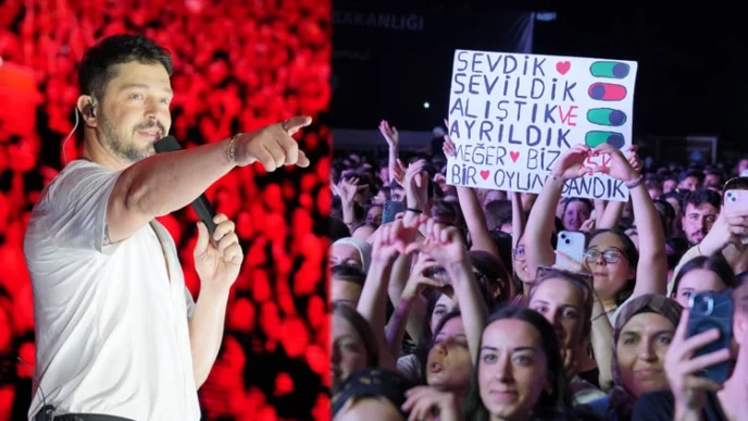 Murat Boz Samsun'u coşturdu