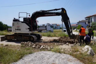 MUSKİ’den Yatağan Yeni Mahalle’ye kanalizasyon hamlesi