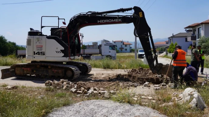 MUSKİ’den Yatağan Yeni Mahalle’ye kanalizasyon hamlesi