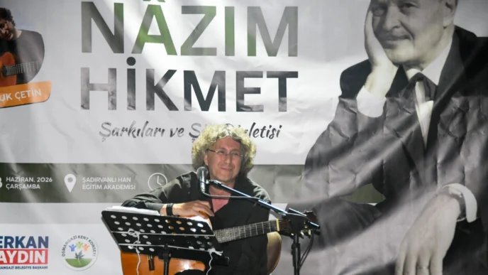 Nazım Hikmet Bursa Osmangazi’de şiir ve şarkılarla anıldı