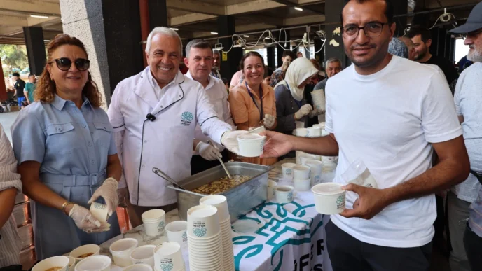 Nilüfer’de aşure geleneği sürüyor