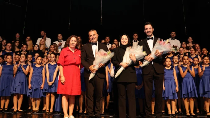 Bursa Nilüfer’in farklı sesleri bu konserde bir oldu