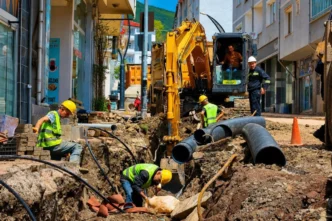 Ordu Aybastı’da 60 yıllık altyapı yatırımı sona yaklaştı