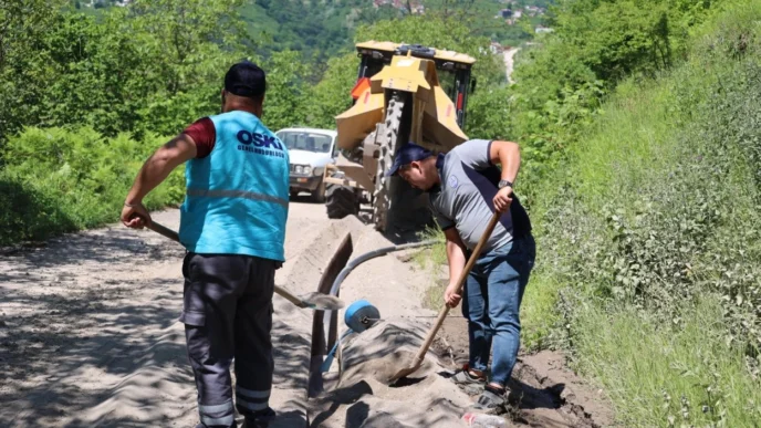 Ordu'da 250 haneye kesintisiz içme suyu sağlandı