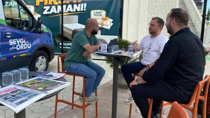 Ordu’da Çözüm Merkezi ilçe ziyaretlerini sürdürüyor