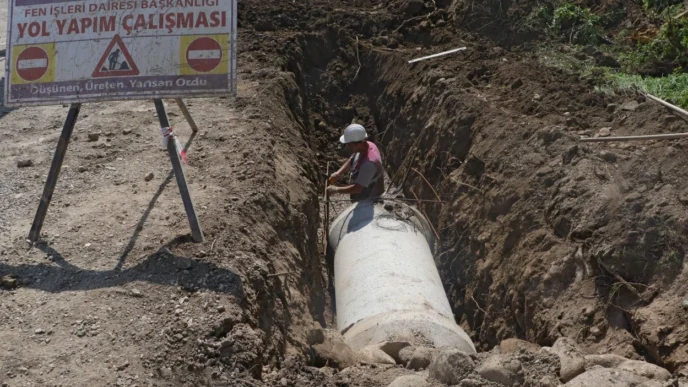 Ordu Fatsa'da altyapı güçlendi