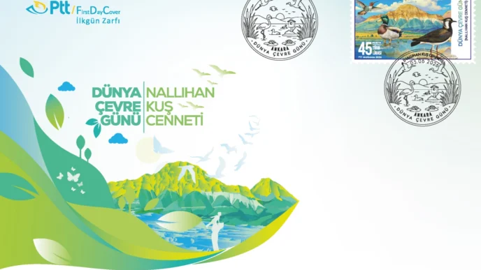 PTT'den 5 Haziran'a özel temalı anma pulu ve ilkgün zarfı