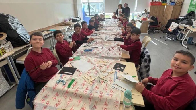 Sakarya'da 55 okuldan 3 bin öğrenci SGM atölyelerinde buluştu