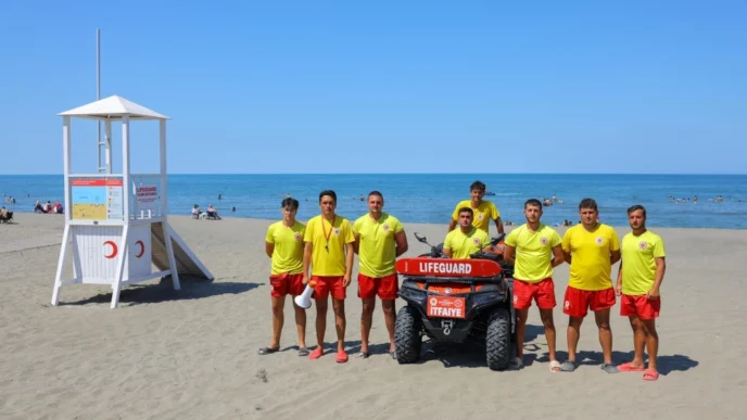 Samsun’da rip akıntısına dikkat çeken nefes kesen tatbikat