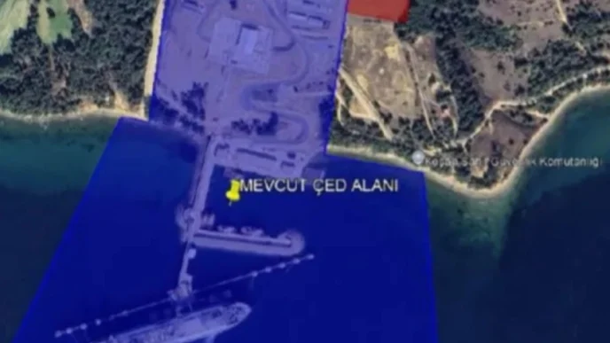 Saros FSRU kara kısmı alan artışına Edirne’den onay