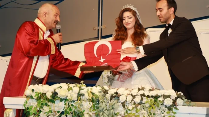 Sultan II. Abdülhamid Han’ın torununun nikahını Başkan Büyükgöz kıydı