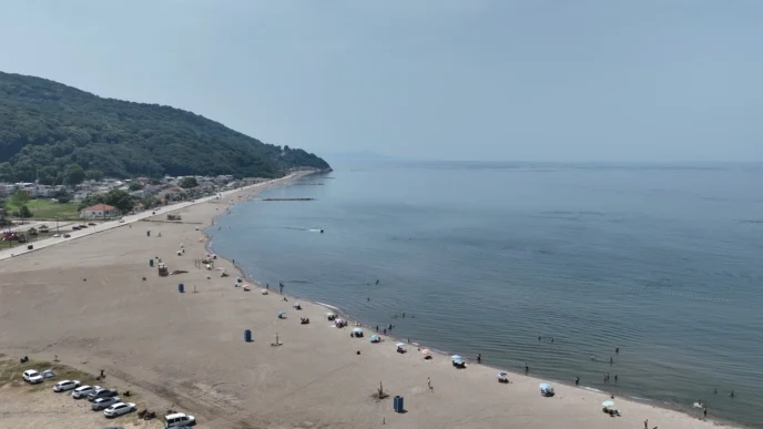 Bursa sahilleri yaza hazır