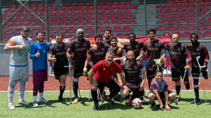 Trabzon Büyükşehir Ampute’den 10 gollü zafer