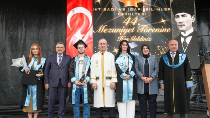Trabzon’da mezuniyet coşkusu