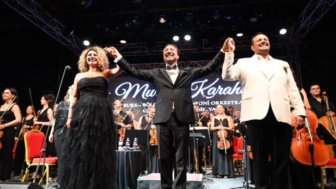 64’üncü Uluslararası Bursa Festivali büyüleyici konserle başladı