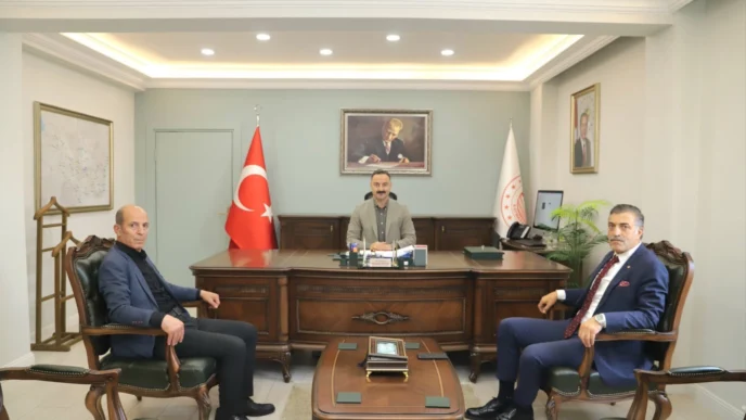 Ağrı Doğubayazıt TSO’dan Kaymakam Ayvat’a ziyaret