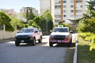 Ankara’da yaz boyu ilaçlama çalışmaları sürüyor