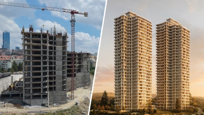 Ankara’nın merkezine 32 katlı ikiz ultra lüks rezidans