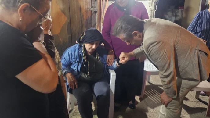 Artvin Milletvekili Faruk Çelik’ten acılı aileye taziye ziyareti