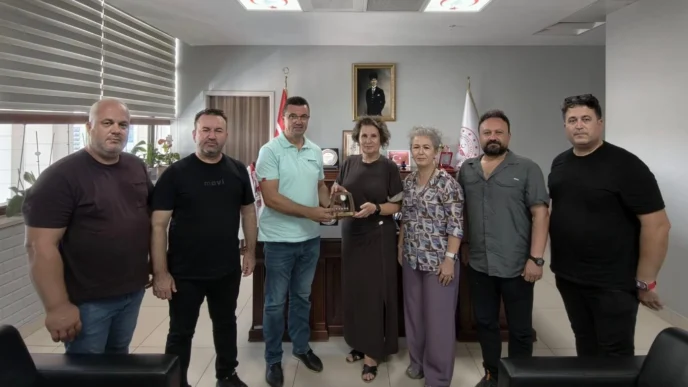 Edirneli gazetecilerden Başhekim Şimşek'e ziyaret