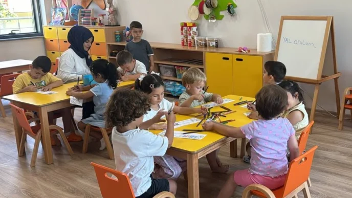 Karasu SGM’de 4-6 yaş grubuna erken çocukluk eğitimi başladı