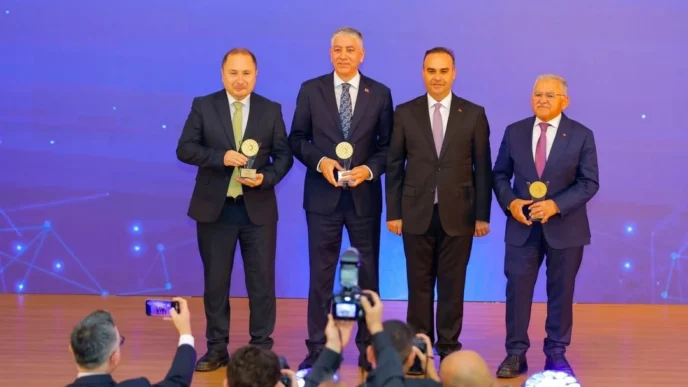 Kayseri Büyükşehir'e 'RES' ödülü