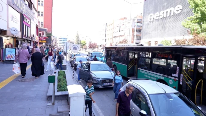 Kayseri zabıtasından toplu taşıma denetimi
