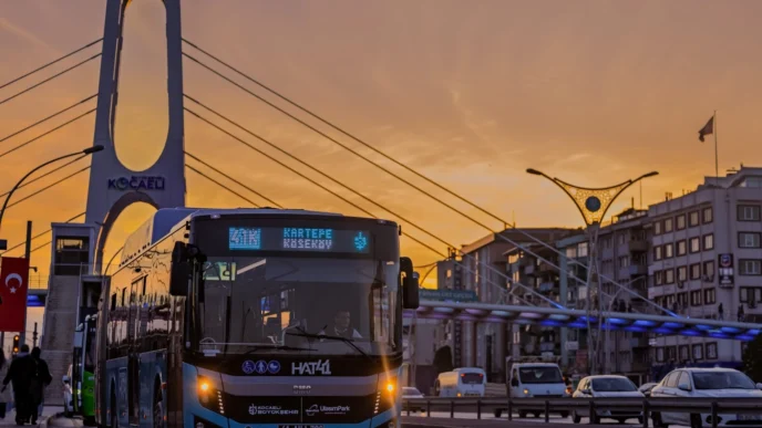 Kocaeli'de 154 hatta kesintisiz ulaşım