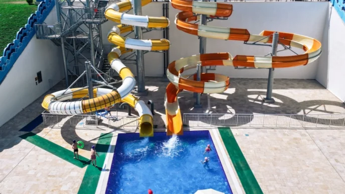 Kocaeli’de Değirmendere Aquapark çocukların yaz keyfi