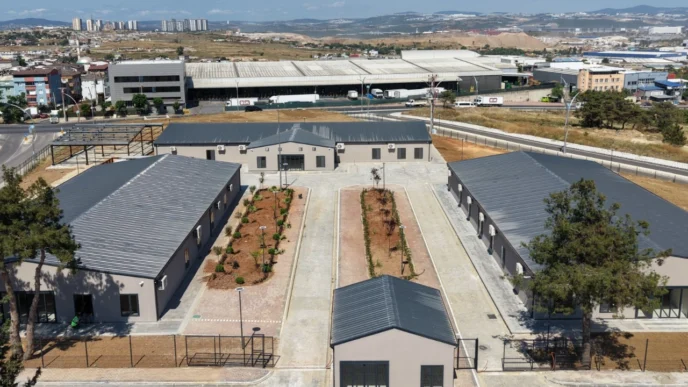 Kocaeli Gebze’de Geçici Kaymakamlık Binası incelendi
