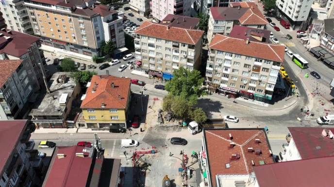 Kocaeli Gebze’de konforlu ulaşım için yol ve altyapı çalışması