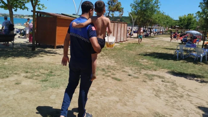 Kocaeli Kandıra sahillerinde kaybolan çocuklar teslim edildi