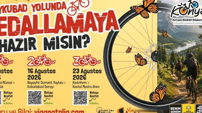 Konya’da bisiklet turları ağustos ayında da devam edecek