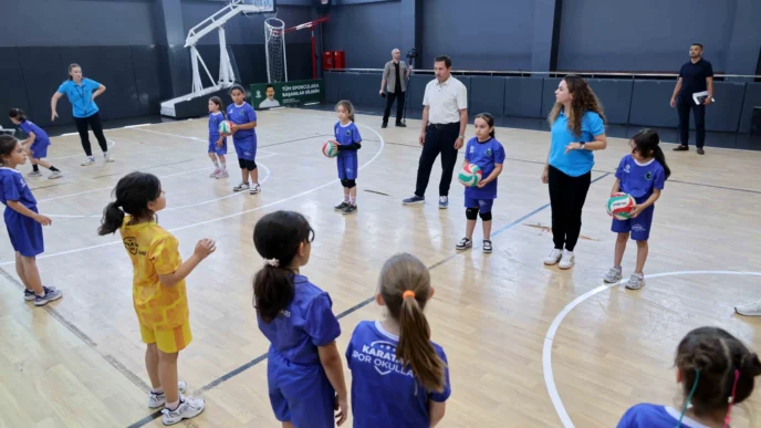 Konya Karatay Yaz Spor Okulları'nda heyecan