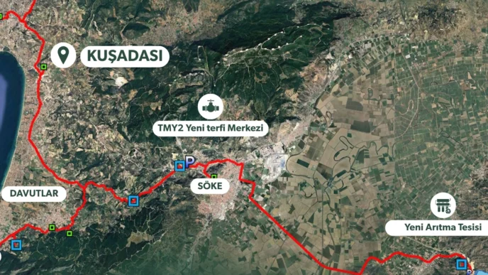 Kuşadası ve Söke’nin su güvencesi artıyor