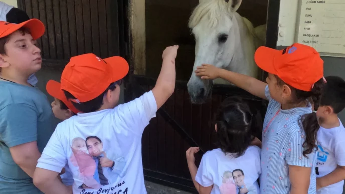 LÖSEV yaz okulunda çocuklar dolu dolu bir yaz yaşıyor
