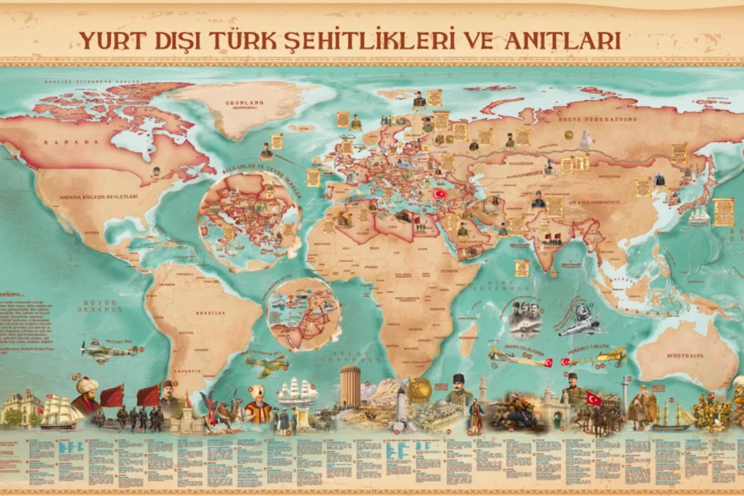 MSB'den dijital şehitlik haritası... 48 ülkedeki 172 şehitlik ve anıt tek platformda
