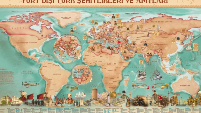 MSB'den dijital şehitlik haritası... 48 ülkedeki 172 şehitlik ve anıt tek platformda