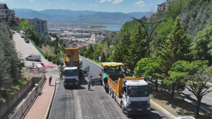 Santral Rampası’nın iki yönü de trafiğe kapatıldı