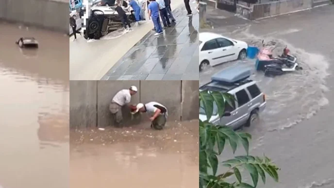 Sel Ankara’yı yuttu! Batçıklar kapandı, araçlar suya gömüldü