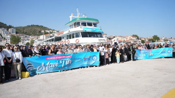 Yıldırımlı kadınlar Mavi Tur’da buluşuyor